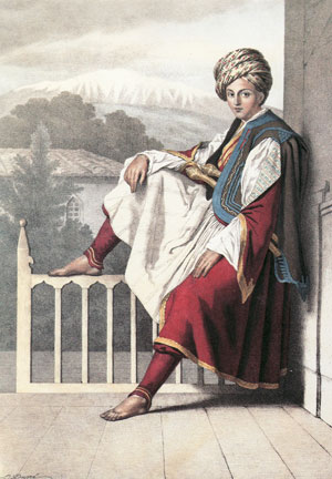 Page of Veli Pasha by Louis Dupré, 1825